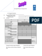 Financial Report: Item Chart of Account Amount