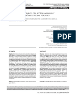 Beneficios Tributarios Del Sector Agrario Y Desarrollo Económico-Social Peruano