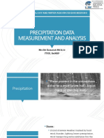 Precipitation Measurement and Analysis