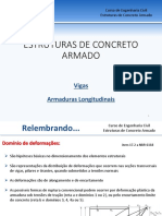 Unidade 2 - Vigas - Armadura Longitudinal