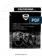 Valpadana 4RM 350 450 Use Maintenance Manual