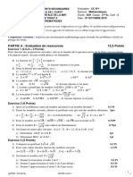 Partie A: Evaluation de Ressources 15,5 Points