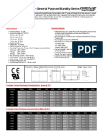 SB121100 Battery DataSheet