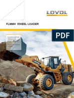 Fl966H Wheel Loader: Operating Weight (KG) 20950kg-22240 Bucket Capacity (M) 2.8-6.0 Rated Power (KW/RPM) 178/2200