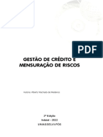 Gestão de Crédito e Mensuração de Riscos