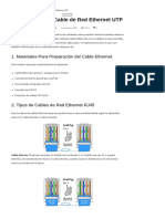 Cómo Hacer Un Cable de Red Ethernet UTP Paso A Paso