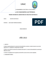 Primer Informe de Circuitos Electricos Ii