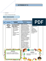 Sesion Comunicacion Leemos Textos y Organizamos La Información en Mapas Conceptuales.