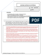 Atividade de Pesquisa - Sistema Elétrico de Potência 1