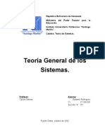 Teoria de Sistemas