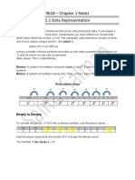 Chapter 1 - Data Representation Notes