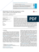 Determinants of Early Child Development in Chile