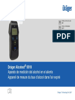 Alcoholimetro Drager Alcotest 5510-6510 Manual ES