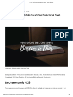 35 Versículos Sobre Buscar A Dios - Textos Bíblicos