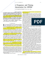 Robust Frequency and Timing Synchronization For OFDM - Timothy M. Schmidl