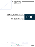 Themes - Macbeth - AQA English Literature GCSE