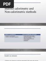 Indirect and Non-Calorimetric Methods