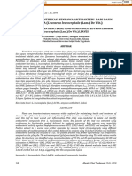 Isolasi Dan Identifikasi Senyawa Antibakteri Dari Daun PETAI CINA (Leucaena Leucocephala (Lam.) de Wit.)