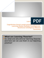 Learning Theories 