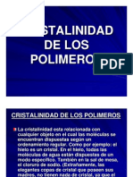 Cristalinidad de Los Polimeros