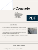 Bioconcrete