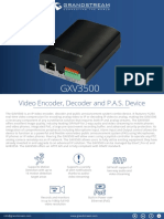 Gxv3500 English Datasheet