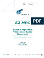 Sentinel 2 Level 1 Algorithm Theoretical Basis Document ATBD