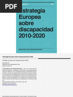 Estrategia Europea Sobre Discapacidad 2010-2020