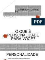 AVALIAÇÃO DA PERSONALIDADE - VISÃO GERAL 16 de Maio