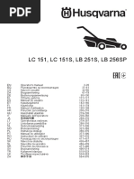 Husqvarna LC 151s Használati Utasítás