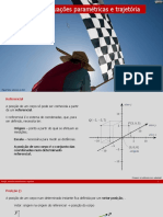 12ano F 1 1 1 Posicao Equacoes Parametricas Do Movimento e Trajetoria