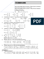 Matrices and Determinant DPP