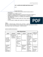 Matriz Metodologica