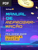 Ebook - Manual de Reprogramação MP! - Pra Quem Quer Começar A Investir - V3