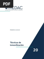 Tema 20 - Técnicas de Inmovilización