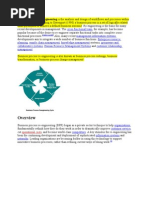 Business Process Re-Engineering Is The Analysis and Design of Workflows and Processes Within