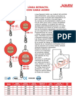 Ficha Linea Retractil de Cable HARU
