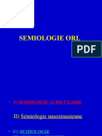 Sémiologie ORL