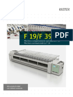 Rieter Roving Frame f19 f39 3265 v21 v21 Es