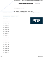 Transmission Control Valve