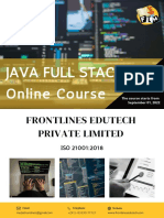 Java Full Stack Brochure