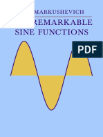 Markushevich - The Remarkable Sine Functions