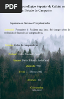 Formativo 1 - Realizar Una Línea Del Tiempo Sobre La Evolución de Las Redes de Computadoras.