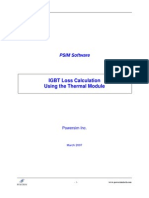 Tutorial IGBT Loss Calculation