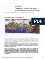 La Invasión de América - Desentrañar La Opresión y Racismo Históricos - Secretaría de Cultura - Gobierno - Gob - MX