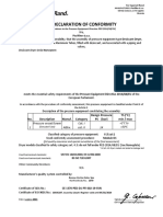 Declaration of Conformity DA Europe-AP