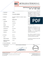 Calibración Prensa CBR