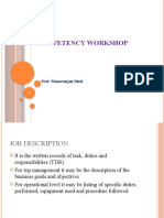 Competency Workshop