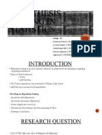 Hypothesis Testing Final