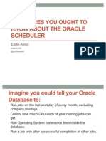 Five Features You Ought To Know About The Oracle Scheduler